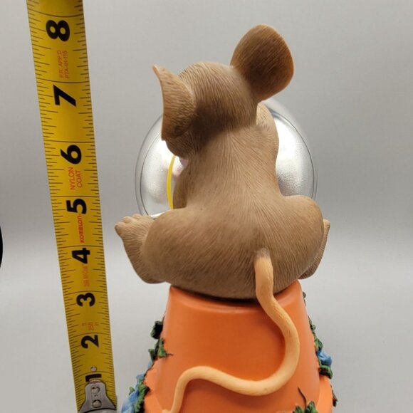 Charming Tails I See Myself In You Mouse Figurine Reflective Ball Large - Picture 9 of 9